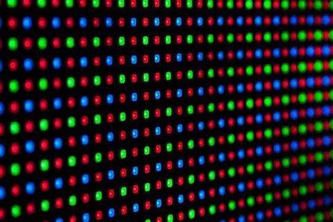 Multi color LEDs 写真素材