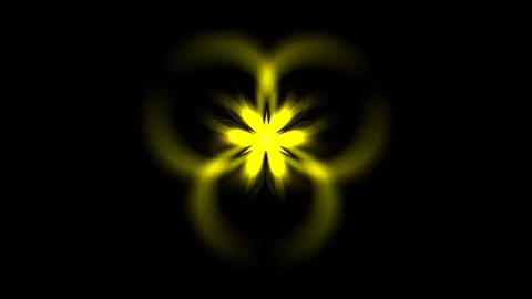 Multi Color Neon Beat Flicker Flowers Loop Motion Background Video stock 276917444