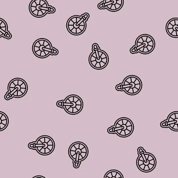 Multi color options line seamless pattern Illustrazione stock