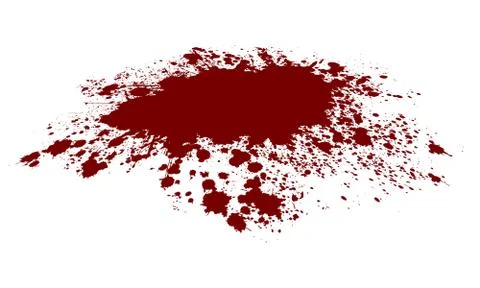 Multi-Color Paint Splatter Border/Background Stock Illustration