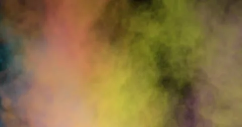 Multi Color Of Powder Explosion Stock Footage 206038932