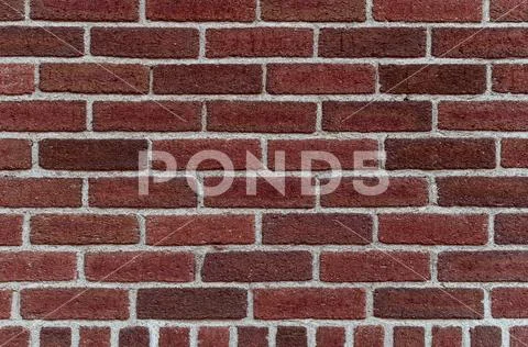 Multi Color Red Brick Wall Stock Photos