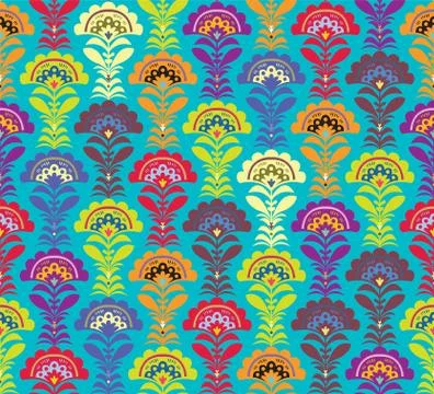Multi color Retro pattern. Vector formate Stock Illustration