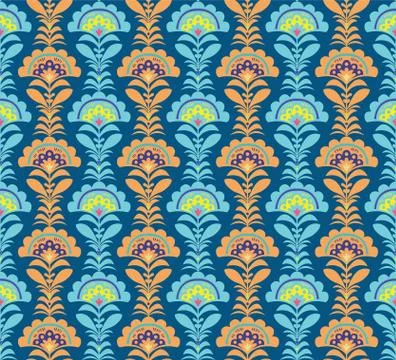 Multi color Retro pattern. Vector formate Stock Illustration