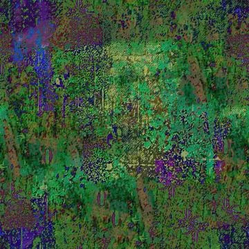 Multi-color seamless grunge texture Stock Illustration