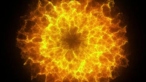 Multi color of shockwave energy explode full screen effect background Video stock 322776717