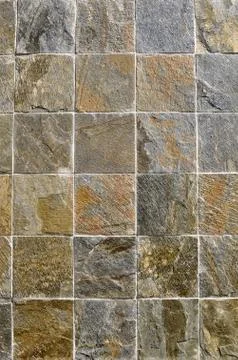 Multi color stone tiles Fotos de archivo