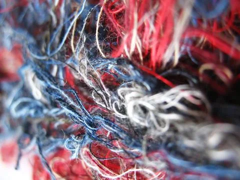 Multi color thread close up Stock Photos