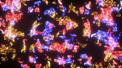 Multi-colored abstract energy texture Foto stock