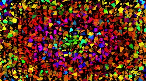 Multi Colored Abstract Mosaic Textured Background Loop Vidéo 54126154