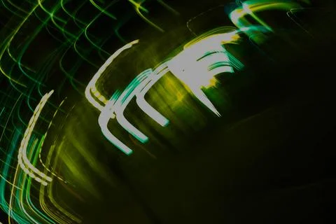 Multi-colored abstract neon background for editing Stock Photos