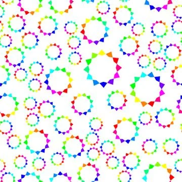 Multi-colored  abstract pattern seamless background. Fabric wallpaper seamless. Illustrazione stock