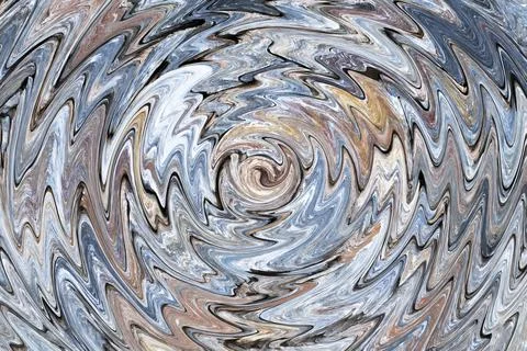 Multi-colored abstract texture of circular lines. Stock Photos