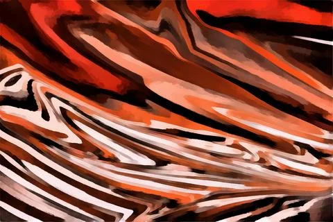 Multi-colored abstract with watercolor patterns.  Stock Illustration