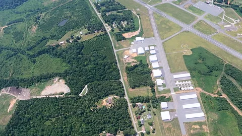 Multi Colored Agricultural Landscape Stock Footage 160942588