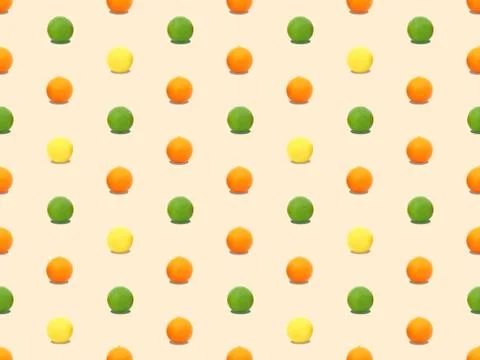 Multi colored and computer graphic on a seamless spring pattern. Illustrazione stock