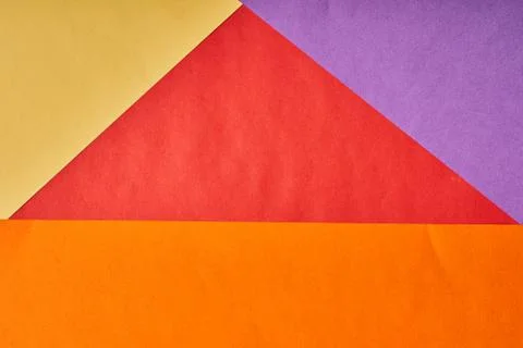 Multi-colored background of several sheets of paper Stock Photos