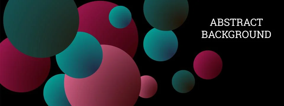 Multi-colored balls scattered randomly. background design, cover. Volumetric  Stock Illustration