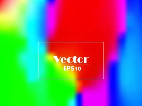 Multi-colored blurred vector gradient digital vector background Stock Illustration