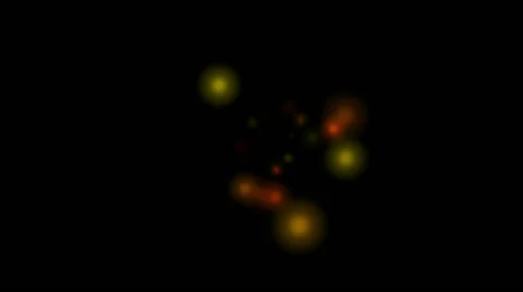 Multi colored bokeh Stock Footage 49158118