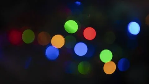 Multi-colored bokeh Stock-Fotos