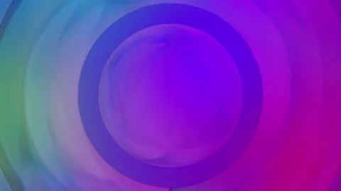 Multi colored circle shape abstract background Stock-Footage 145243867
