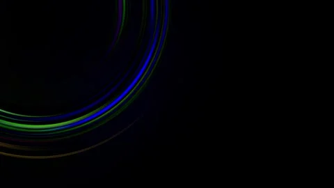 Multi-colored circles animation technology background screen saver. 스톡 동영상 295500529