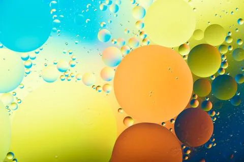 Multi-colored colorful bubbles background, texture, for screensavers Stock Photos
