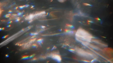 Multi-colored combination of rainbow hue in the isolated space. Video stock 107017582