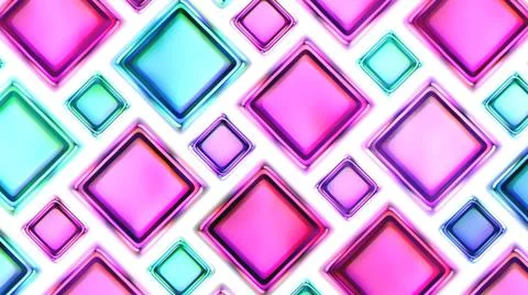 Multi-colored crystals texture of colorful bright abstraction pattern Stock Illustration