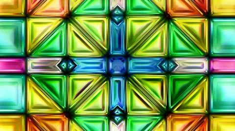 Multi-colored crystals texture of colorful bright abstraction pattern Stock Illustration