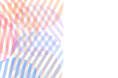 Multi colored cute polka dot and circle pattern background ,copyspace Stock Illustration