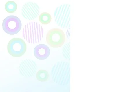 Multi colored cute polka dot and circle pattern background ,copyspace Stock Illustration