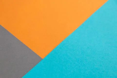 Multi-colored geometric background from colored cardboard Stock Photos