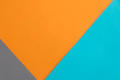 Multi-colored geometric background from colored cardboard Stock Photos