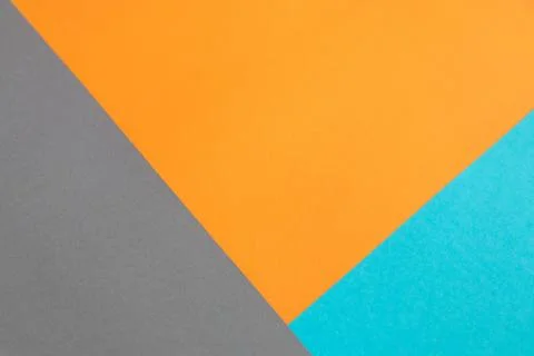 Multi-colored geometric background from colored cardboard Foto stock