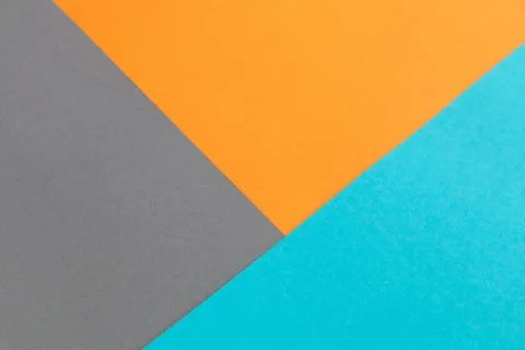 Multi-colored geometric background from colored cardboard Stock Photos