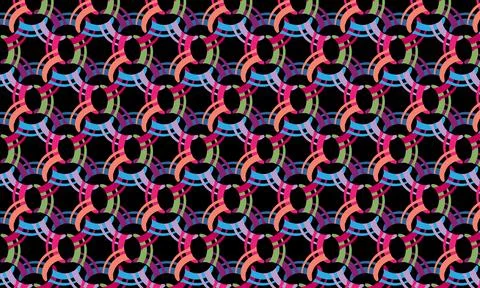 Multi-colored geometric pattern . イラスト素材