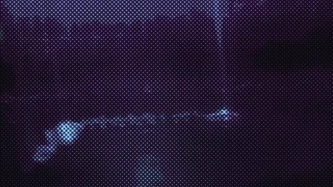 Multi-colored highlight cyberpunk elegant holographic background. Stock Illustration