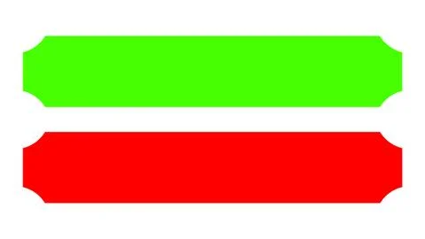 Multi colored layered arcs in corner Stock Illustration