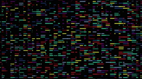 Multi-colored lines Video stock 134292695