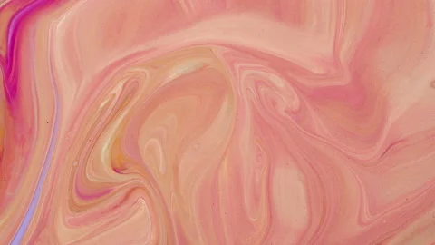 Multi-colored liquid paints move slowly. Stockbeeldmateriaal 157835704
