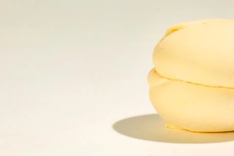 Multi-colored marshmallow on the background of a close-up macro Stock Photos