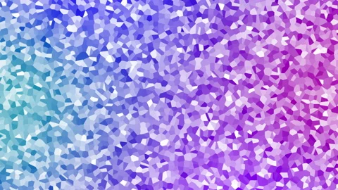 Multi colored mosaic cell pattern background 스톡 동영상 145924443