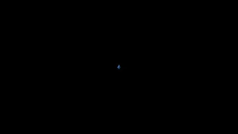 Multi-colored neon star burst animation revealing on black background, cele.. Stock Footage 319014527