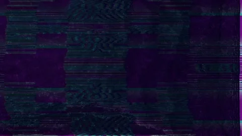 Multi-colored noisy bad tv effects, interference sci-fi dreamy shimmering Stock Footage 249281739