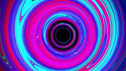 Multi-colored oil tunnel Stock Footage 147480339