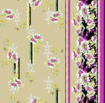 Multi colored ornamental all over base background repeat pattern geometrica.. イラスト素材