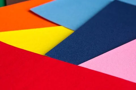 Multi-colored paper background Stock Photos