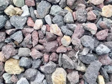 Multi-Colored Pebble Stone Texture Stock Photos